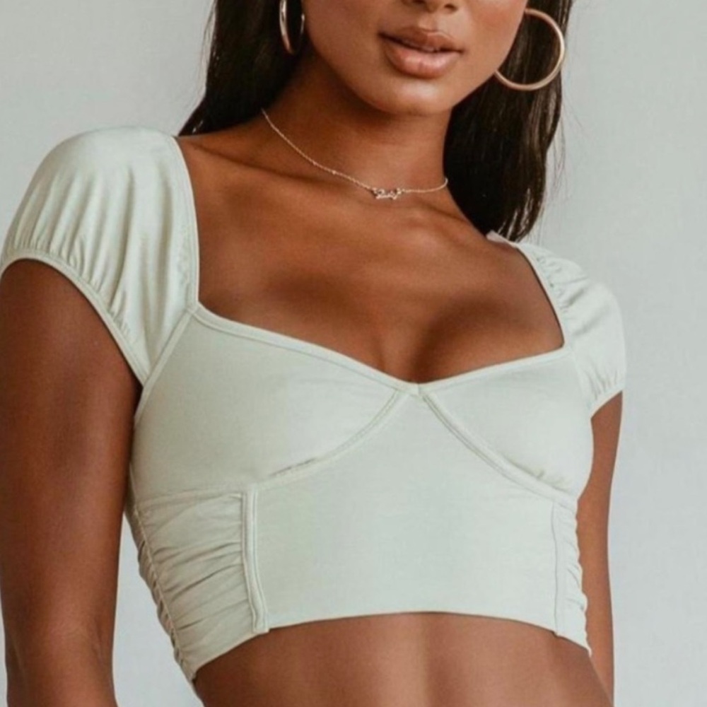Princess Polly Karla Top Green
